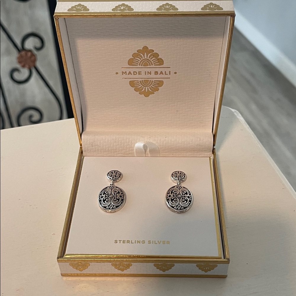 Annika Witt Sterling Silver Drop Earrings